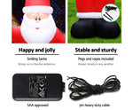 Jingle Jollys 5M Christmas Inflatable Santa Decorations Outdoor Air-Power Light