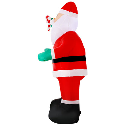 Jingle Jollys 3M Christmas Inflatable Santa Xmas Outdoor Decorations Led Lights