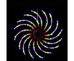 Spin and Sparkle: 128 LED 50cm Fairy Lights with Whirling Motion