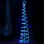 2.4M LED Christmas Tree Motif Lights Outdoor Colourful 8 Modes