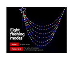 Jingle Jollys 3M Christmas Curtain Fairy Lights String 480 LED Party Wedding