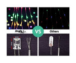 Jingle Jollys 3M Christmas Curtain Fairy Lights String 480 LED Party Wedding