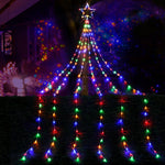 Jingle Jollys 3M Christmas Lights Led Motif Fairy String Lights Solar Powered