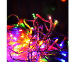 Jingle Jollys 50M Christmas String Lights 500LED Multi Colour