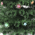 Christmas Tree 2.4M 8Ft Xmas Decorations Fibre Optic Multicolour Lights
