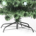 Christmas Tree 2.4M 8Ft Xmas Decorations Fibre Optic Multicolour Lights