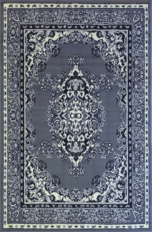  Grey traditional quality rug b17135/506
