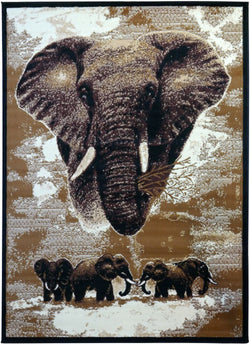 Dark elephant modern quality rug b24630/904