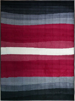 Dark grey modern quality rug b43541/505 
