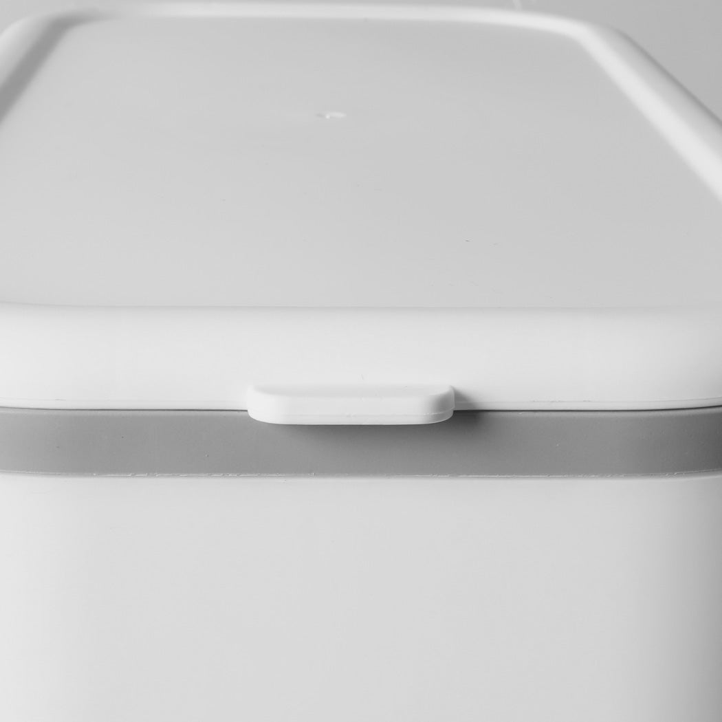 Dispenser Auto Grain Case Storage Box Food Rice Container 12L Grey
