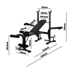 Achieve Total Body Fitness with the All-in-One 8-in-1 Bench Press Weight Bench