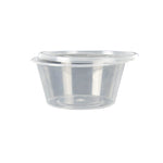 500 Pcs 750ml Take Away Food Platstic Containers Boxes Base and Lids Bulk Pack