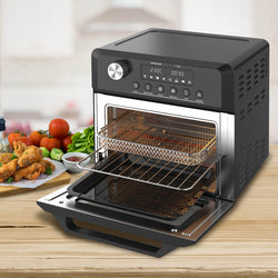 Pronti 18L 1500W Electric Air Fryer Multi Cooker Oven Black