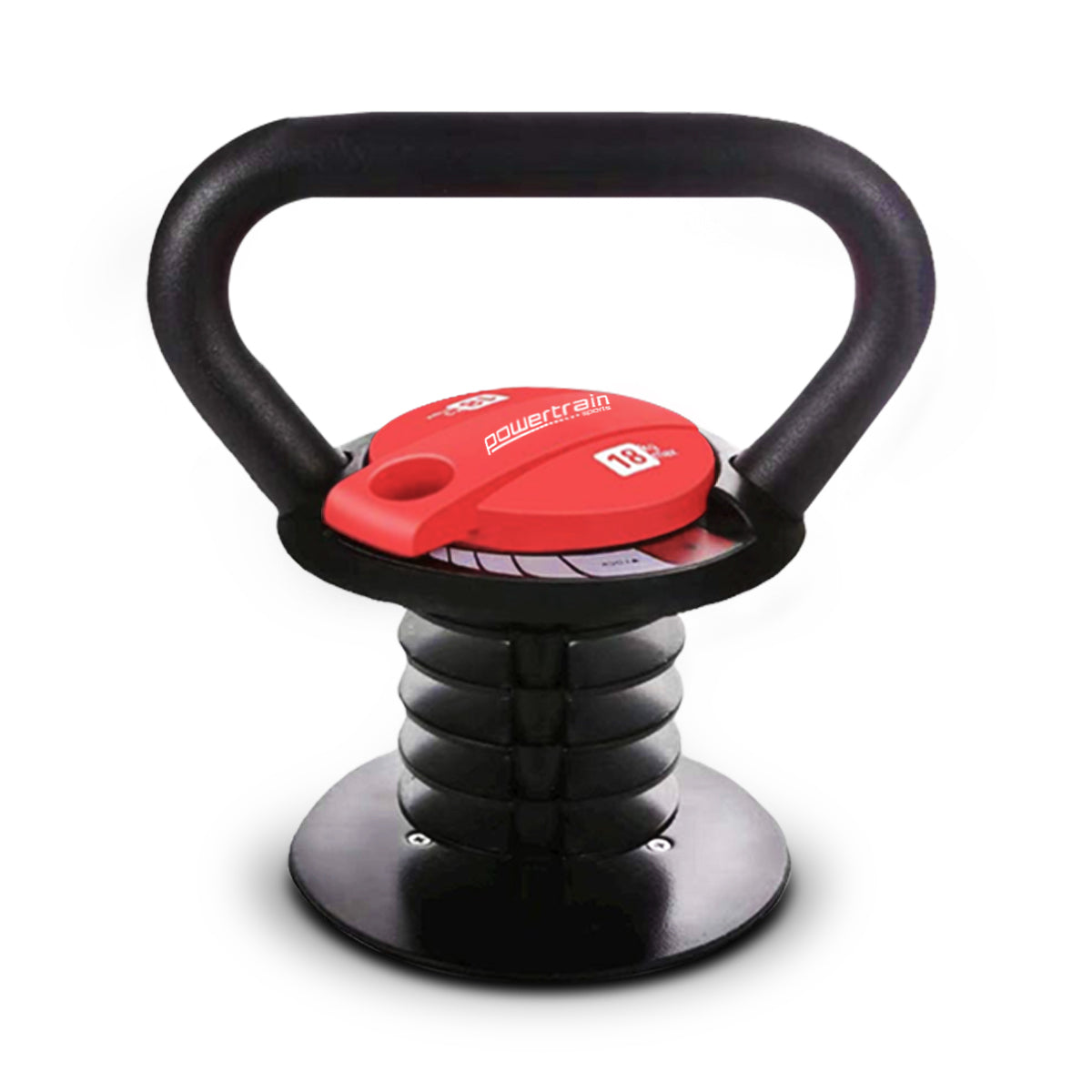 2x Adjustable Kettlebells Weights Dumbbell 18kg