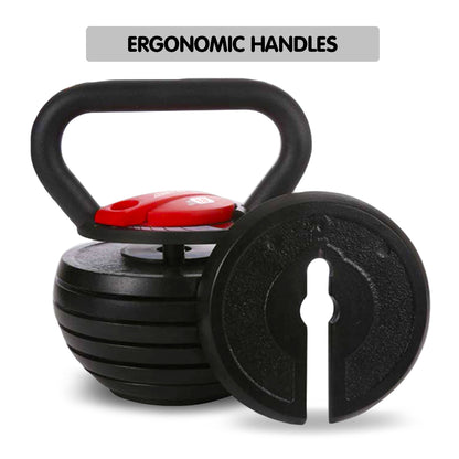 Adjustable Kettle Bell Weights Dumbbell 18kg