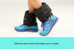 2x 5kg Adjustable Ankle Exercise Running Weights