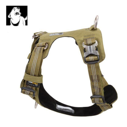 Lightweight 3M reflective Harness Army Green
