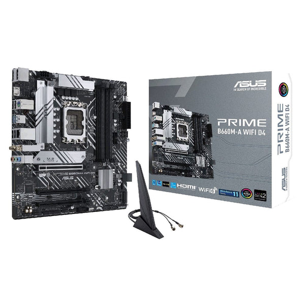  Asus motherboard Wifi 6 DDR4 mATX