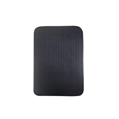 4 Pcs Carpet Car Floor Mats Front Rear Charcoal Black Universal Fit Textile