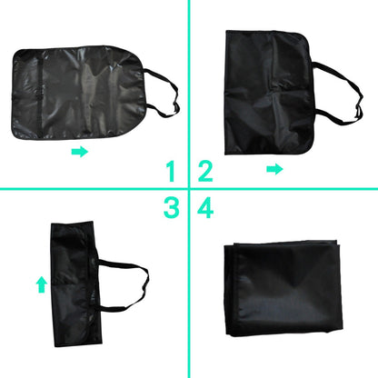 2x Car Back Seat Protectors Covers Kids Kick Mat Padded Mats Children Kid Care