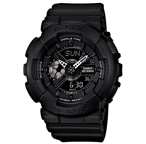 Casio Baby-G Analogue/Digital Female Black Watch BA-110BC-1A...
