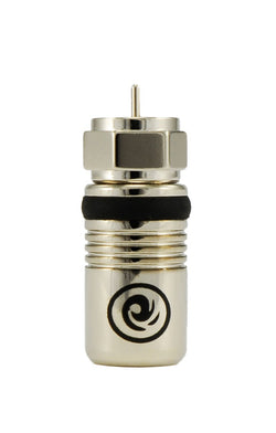 Nickel-Plated F-type Connector-Pack of 10 
