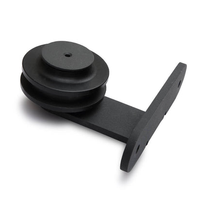 2.44M Antique Classic Style Double Sliding Barn Door Hardware Track Roller Kit