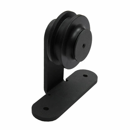 2.44M Antique Classic Style Double Sliding Barn Door Hardware Track Roller Kit