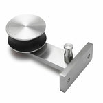 3.66M Antique Classic Style Single Sliding Barn Door Hardware Track Roller Kit