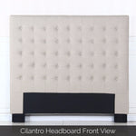 Cilantro Double Beige Headboard