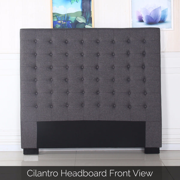  Cilantro Double Charcoal Headboard