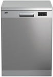 Beko place setting free standing dishwasher (stainless steel)