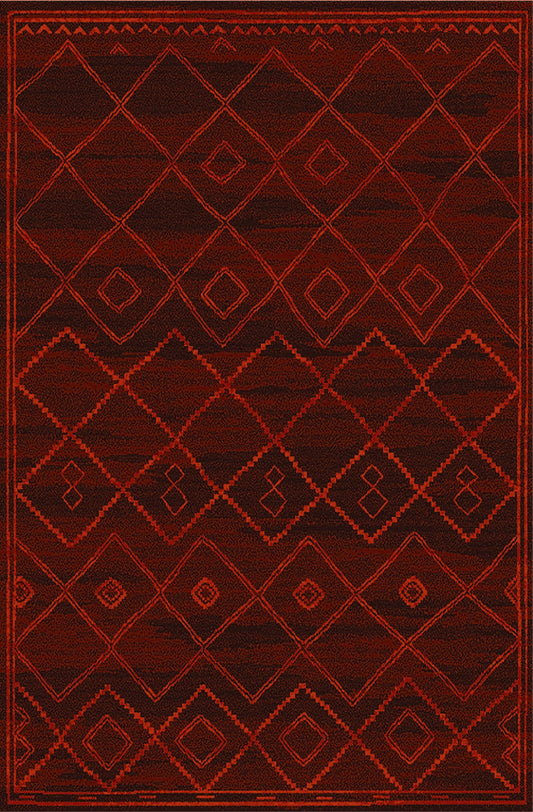 Elegance classy rug red