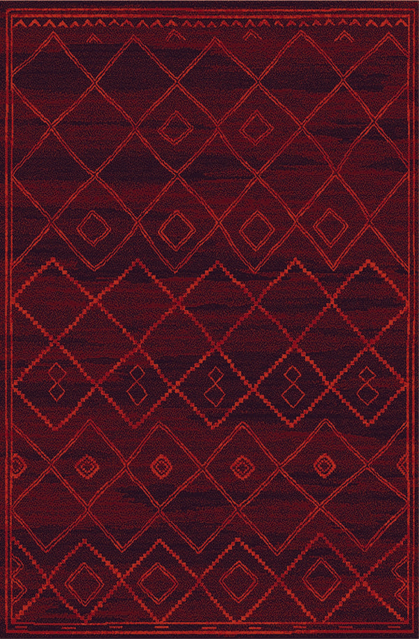  Elegance classy rug red