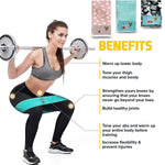 Set of 3 Non-Slip Booty Bands for Hip Circle Workout