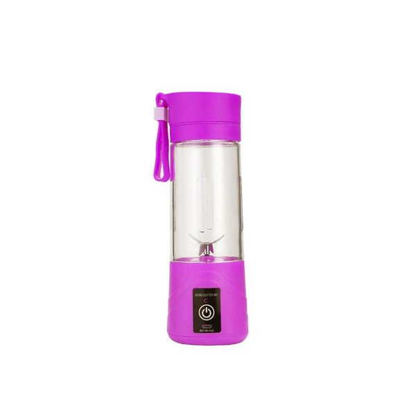  2 In 1 Portable Electrical USB Rechargeable Juice Maker – Purple
