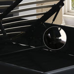 Bed Frame Gas Lift Premium Leather Base Mattress Storage King Size Black