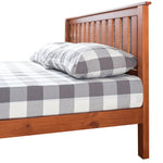 Premium Pine Wood Kids Children Bed Frame Mattress Platform Queen Size