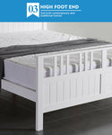 Premium Pine Wood Kids Children Bed Frame Mattress Platform Double Size