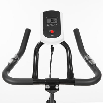 Powertrain Flywheel Exercise Spin Bike Home Gym Cardio - Blue