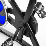 Powertrain Flywheel Exercise Spin Bike Home Gym Cardio - Blue