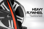Home Gym Flywheel Exercise Spin Bike - Black