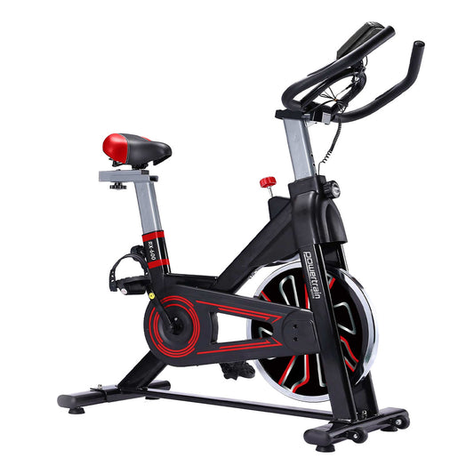 RX-600 Exercise Spin Bike Cardio Cycle - Red