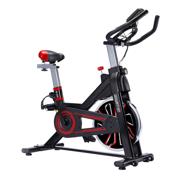  RX-600 Exercise Spin Bike Cardio Cycle - Red