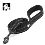 Reflective Pet Leash 2 meters Black