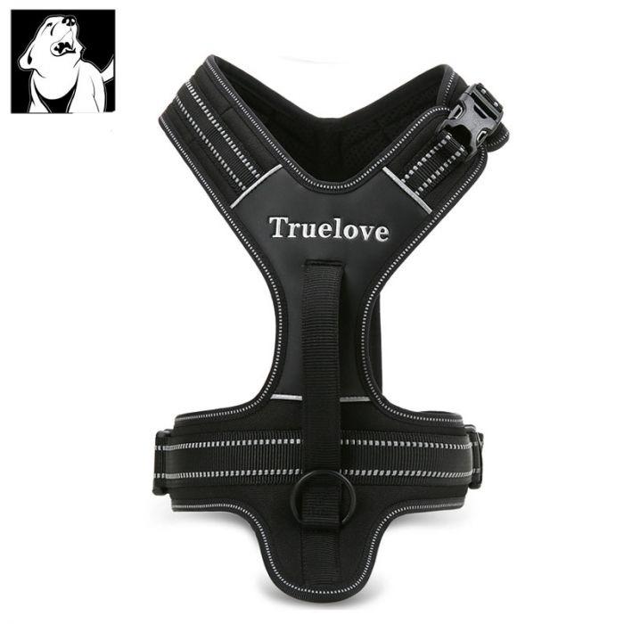 Reflective Heavy Duty Harness Black