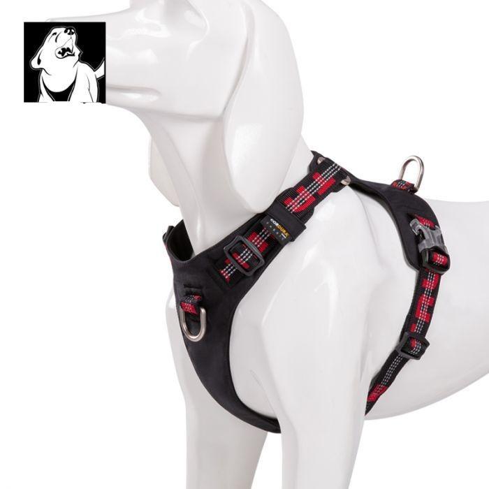 Lightweight 3M reflective Harness Black
