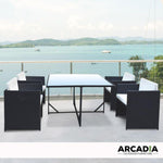 Heavy-duty waterproof 5 Piece Dining Table Set