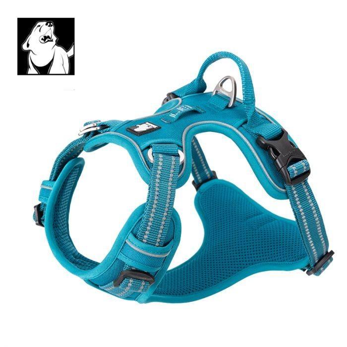 High Density NYLON Pull Harness Blue