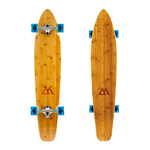 Magneto 44 Inch Kicktail Longboard Skateboard - Blue